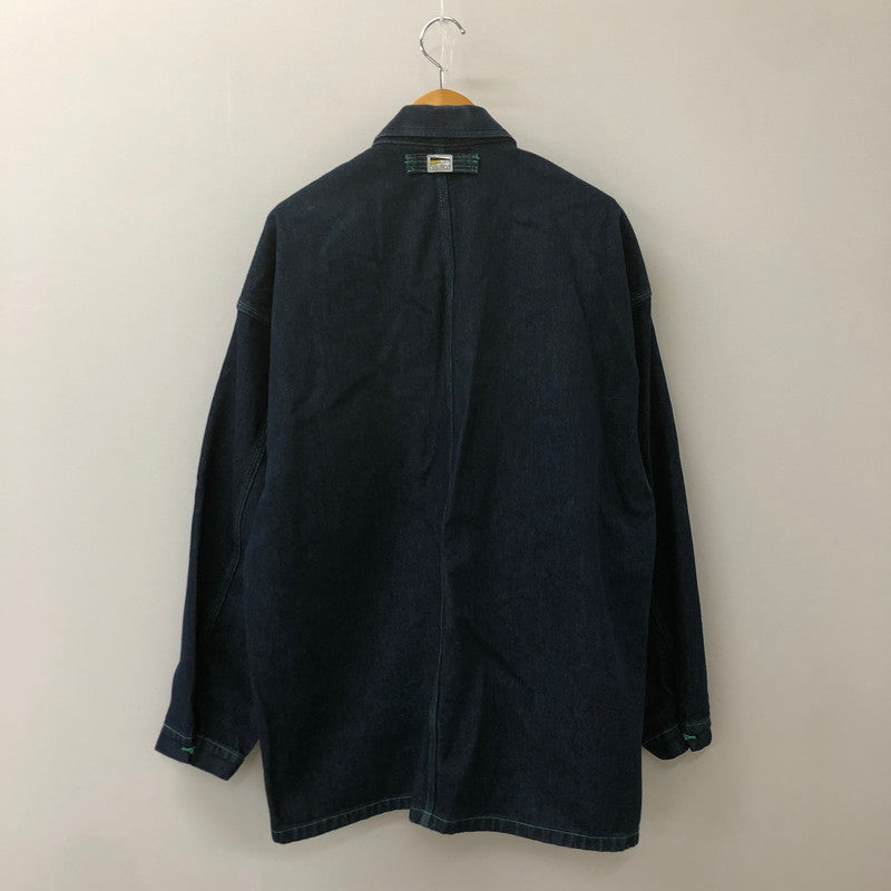 【中古品】【メンズ】 NAUTICA ノーティカ ×  FREAK'S STORE フリークスストア 別注 コラボ DENIM COVERALL JACKET 203-1519 デニムカバーオールジャケット ライトアウター 147-250312-kk-24-tei サイズ：M カラー：インディゴ 万代Net店