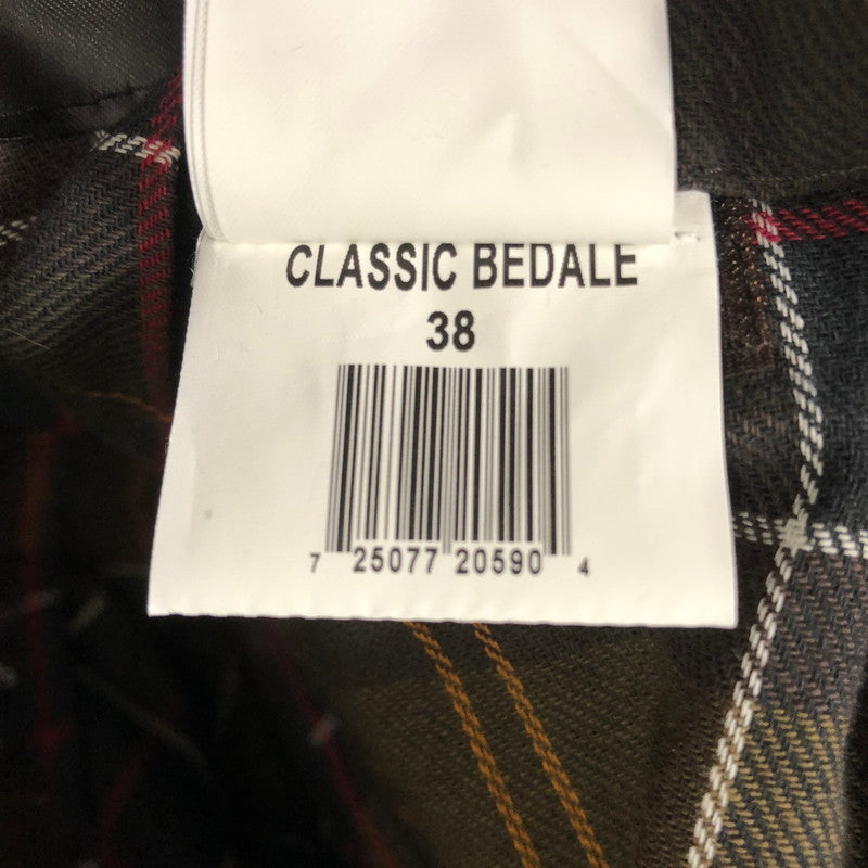 【中古品】【メンズ】  BARBOUR バブアー BEDALE CLASSIC WAX COTTON 231MWX0010 ビデイル クラシック ワックス コットン ライトアウター ジャケット 141-250312-kk-17-tei サイズ：38 カラー：ブラウン系 万代Net店