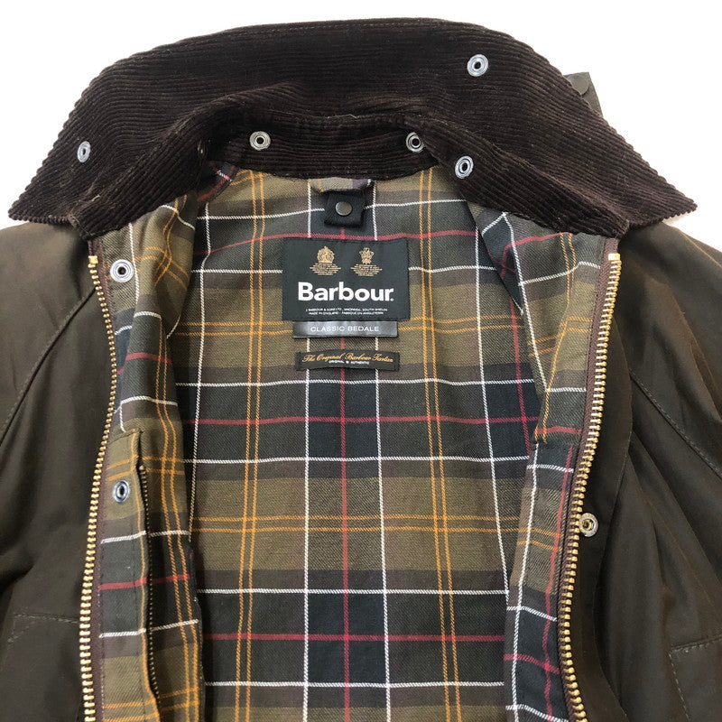 【中古品】【メンズ】  BARBOUR バブアー BEDALE CLASSIC WAX COTTON 231MWX0010 ビデイル クラシック ワックス コットン ライトアウター ジャケット 141-250312-kk-17-tei サイズ：38 カラー：ブラウン系 万代Net店