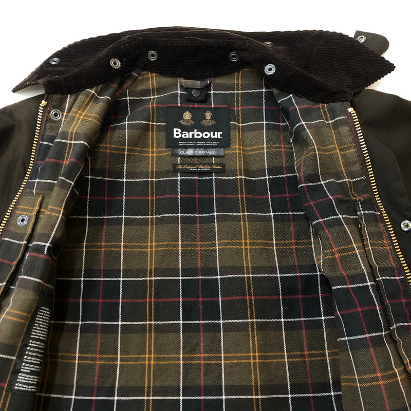 【中古品】【メンズ】  BARBOUR バブアー BEDALE CLASSIC WAX COTTON 231MWX0010 ビデイル クラシック ワックス コットン ライトアウター ジャケット 141-250312-kk-17-tei サイズ：38 カラー：ブラウン系 万代Net店