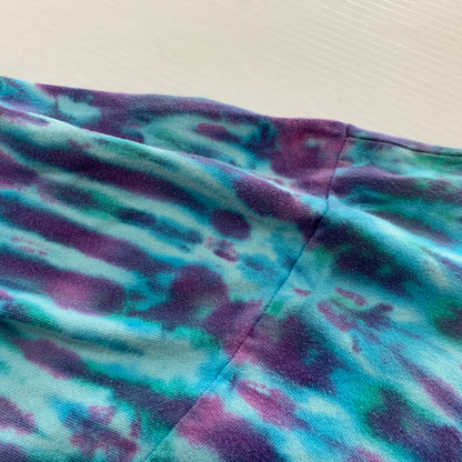 【中古品】【メンズ】 HANES ヘインズ 90~00's TYEDYE L/S TEE 90~00年代 タイダイ ロングスリーブ Tシャツ 長袖 トップス USA製 145-251023-yy-04-tei サイズ：XL カラー：ブルー 万代Net店