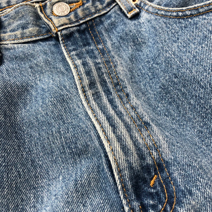 【現状渡し品】【メンズ】 Levi's リーバイス 90's RELAXED FIT TAPERED JEANS 550-4891 90年代 リラックスフィット テーパード ジーンズ ボトムス ボタン裏刻印513 156-251225-ks-01-tei サイズ：34 カラー：インディゴ 万代Net店