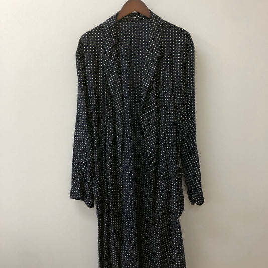 【現状渡し品】【メンズ】 BOWRING ARUNDEL ボウリング アランデル 50~70's DOT GOWN SHIRT VINTAGE 50-70年代 ドット ガウンシャツ 長袖 トップス ヴィンテージ 145-250501-kk-28-tei サイズ：表記なし、下記参照 カラー：ネイビー 万代Net店