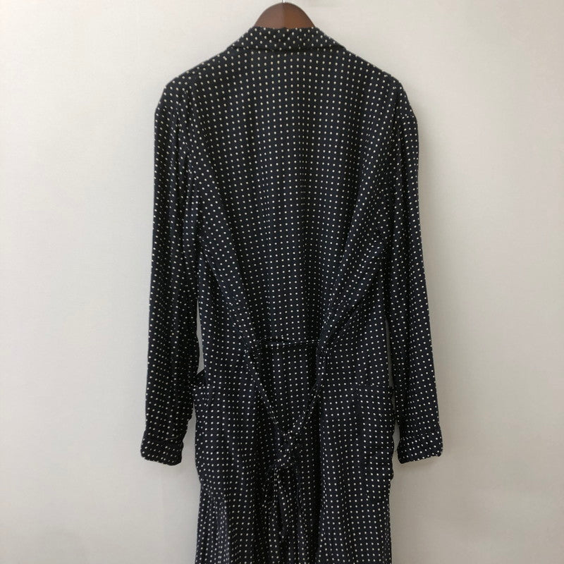 【現状渡し品】【メンズ】 BOWRING ARUNDEL ボウリング アランデル 50~70's DOT GOWN SHIRT VINTAGE 50-70年代 ドット ガウンシャツ 長袖 トップス ヴィンテージ 145-250501-kk-28-tei サイズ：表記なし、下記参照 カラー：ネイビー 万代Net店