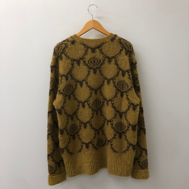 【中古品】【メンズ】 South2 West8 サウスツーウェストエイト LOOSE FIT V NECK SWEATER LQ807 ルーズフィット ブイネックセーター トップス 140-250312-kk-01-tei サイズ：M カラー：イエローゴールド 万代Net店