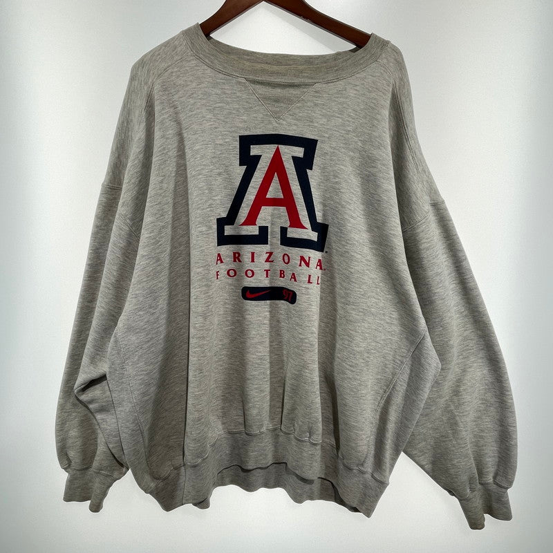 【現状渡し品】【メンズ】 NIKE ナイキ 90’S ARIZONA FOOTBALL SWEAT ビックシルエット ヴィンテージ スウェット 148-260818-nm-79-tei サイズ：XL 万代Net店