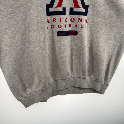 【現状渡し品】【メンズ】 NIKE ナイキ 90’S ARIZONA FOOTBALL SWEAT ビックシルエット ヴィンテージ スウェット 148-260818-nm-79-tei サイズ：XL 万代Net店