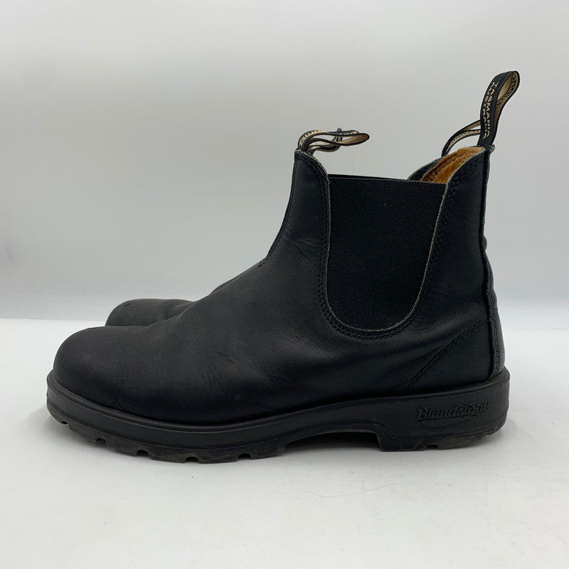 【中古品】【メンズ】 BLUNDSTONE ブランドストーン SIDE GORE BOOTS 001252 サイドゴアブーツ 靴 ハイカット レザー 164-251209-ts-03-tei サイズ：8 カラー：ブラック 万代Net店