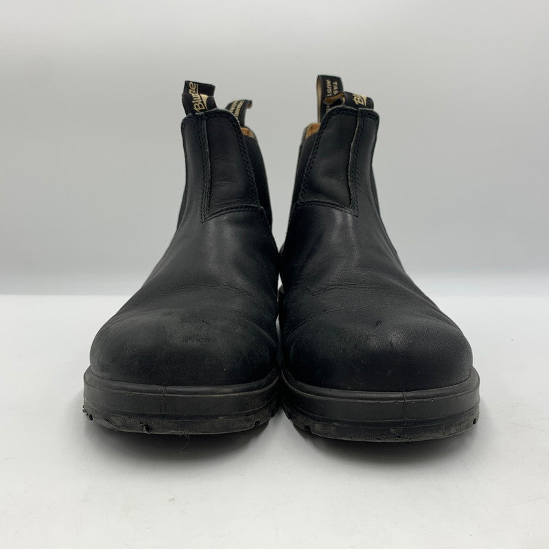【中古品】【メンズ】 BLUNDSTONE ブランドストーン SIDE GORE BOOTS 001252 サイドゴアブーツ 靴 ハイカット レザー 164-251209-ts-03-tei サイズ：8 カラー：ブラック 万代Net店