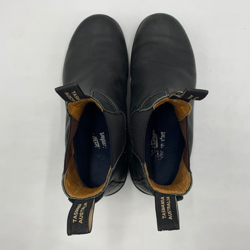 【中古品】【メンズ】 BLUNDSTONE ブランドストーン SIDE GORE BOOTS 001252 サイドゴアブーツ 靴 ハイカット レザー 164-251209-ts-03-tei サイズ：8 カラー：ブラック 万代Net店