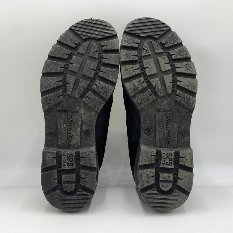 【中古品】【メンズ】 BLUNDSTONE ブランドストーン SIDE GORE BOOTS 001252 サイドゴアブーツ 靴 ハイカット レザー 164-251209-ts-03-tei サイズ：8 カラー：ブラック 万代Net店