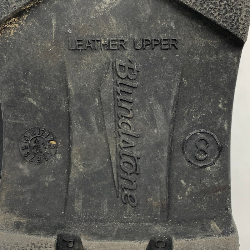 【中古品】【メンズ】 BLUNDSTONE ブランドストーン SIDE GORE BOOTS 001252 サイドゴアブーツ 靴 ハイカット レザー 164-251209-ts-03-tei サイズ：8 カラー：ブラック 万代Net店