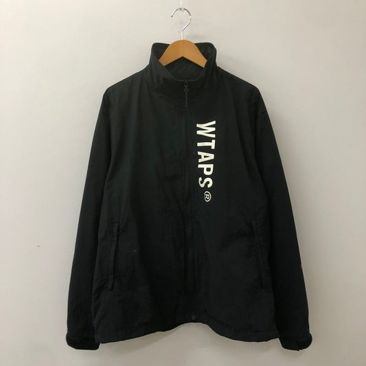 【中古品】【メンズ】 WTAPS ダブルタップス 24SS TRACK/JACKET/NYLON.TUSSAH.PERTEX.SIGN 241CWDT-JKM01 トラックジャケット ライトアウター 142-250313-kk-14-tei サイズ：03 カラー：ブラック 万代Net店