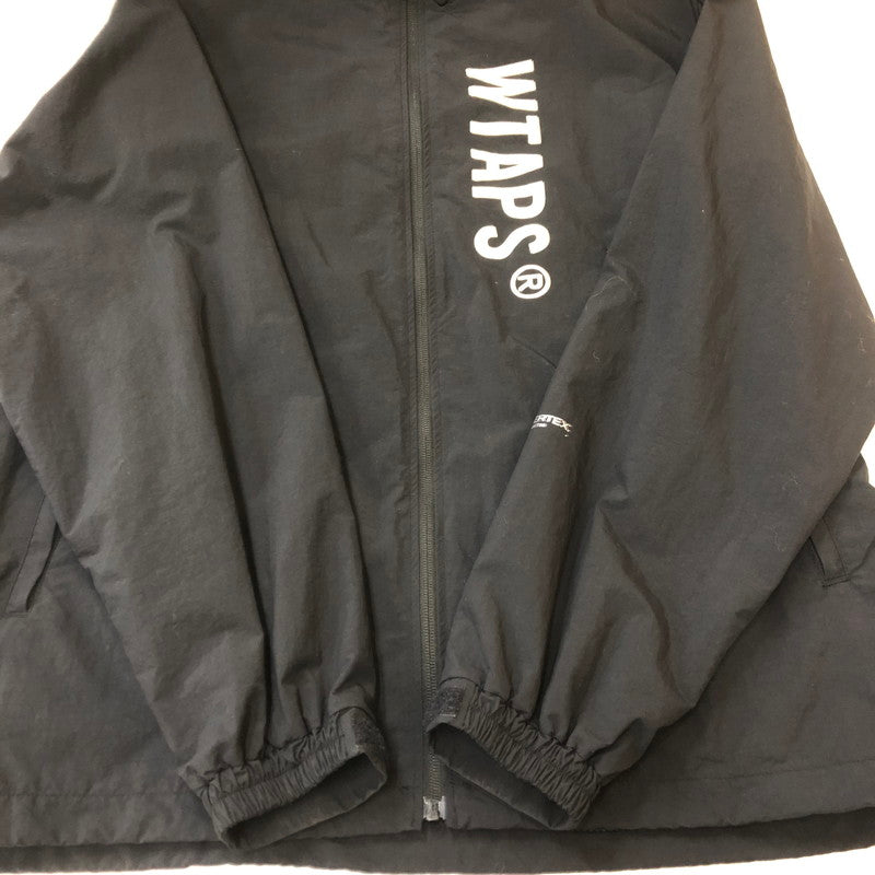 【中古品】【メンズ】 WTAPS ダブルタップス 24SS TRACK/JACKET/NYLON.TUSSAH.PERTEX.SIGN 241CWDT-JKM01 トラックジャケット ライトアウター 142-250313-kk-14-tei サイズ：03 カラー：ブラック 万代Net店