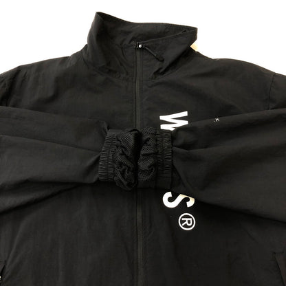 【中古品】【メンズ】 WTAPS ダブルタップス 24SS TRACK/JACKET/NYLON.TUSSAH.PERTEX.SIGN 241CWDT-JKM01 トラックジャケット ライトアウター 142-250313-kk-14-tei サイズ：03 カラー：ブラック 万代Net店