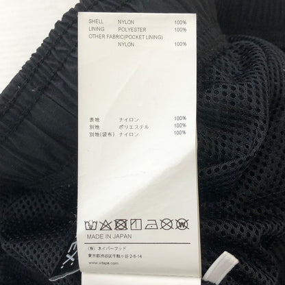 【中古品】【メンズ】 WTAPS ダブルタップス 24SS SPST2001/TROUSERS/NYLON.TUSSAH.PERTEXR.SIGN 241CWDT-PTM01 トラウザーズ/ナイロン.タッサー.パーテックス.サイン ボトムス パンツ 153-250318-kk-05-tei サイズ：03 カラー：ブラック 万代Net店