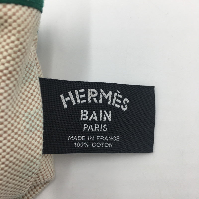 【中古品】【レディース】 HERMES エルメス OPTIMIST 24 CASE オプティミスト24 カバン ポーチ 180-250609-KS-05-tei カラー：グリーン 万代Net店