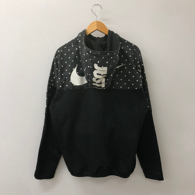 【中古品】【メンズ】 F.C.R.B. エフシーアールビー × NIKE ナイキ 15AW DOT SWEAT HOODIE 789523-011 ドットスウェットフーディー トップス ジップパーカー 148-250313-kk-16-tei サイズ：L カラー：ブラック 万代Net店