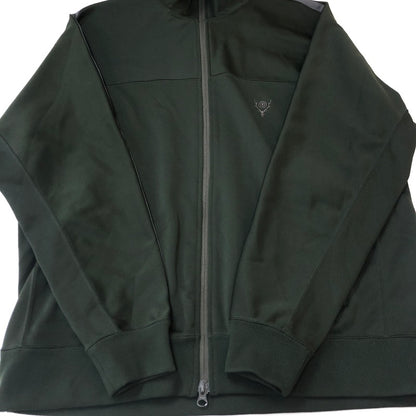 【中古品】【メンズ】 South2 West8 サウスツーウェストエイト TRACK JACKET J0845 トラックジャケット ライトアウター ジャージ 140-250313-kk-05-tei サイズ：L カラー：グリーン 万代Net店