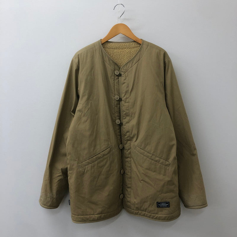 【中古品】【メンズ】 NEIGHBORHOOD ネイバーフッド 19AW DUAK/EC-JKT 192TSNH-JKM05 リバーシブル ボアフリースブルゾン アウター ジャケット 142-250313-kk-12-tei サイズ：M カラー：ベージュ 万代Net店