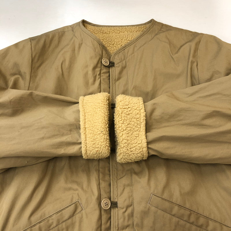 【中古品】【メンズ】 NEIGHBORHOOD ネイバーフッド 19AW DUAK/EC-JKT 192TSNH-JKM05 リバーシブル ボアフリースブルゾン アウター ジャケット 142-250313-kk-12-tei サイズ：M カラー：ベージュ 万代Net店