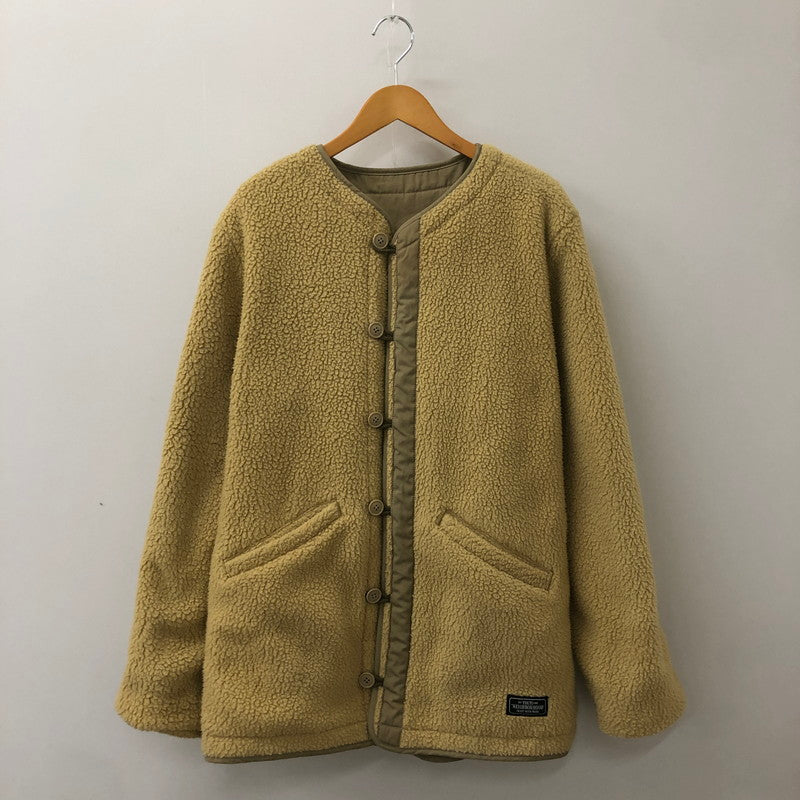 【中古品】【メンズ】 NEIGHBORHOOD ネイバーフッド 19AW DUAK/EC-JKT 192TSNH-JKM05 リバーシブル ボアフリースブルゾン アウター ジャケット 142-250313-kk-12-tei サイズ：M カラー：ベージュ 万代Net店