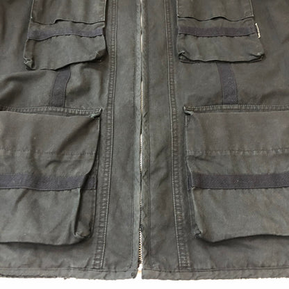 【現状渡し品】【メンズ】 NEIGHBORHOOD ネイバーフッド MILITARY JACKET DCNH-JK-08 ミリタリージャケット アウター 142-250313-kk-13-tei サイズ：L カラー：ブラック 万代Net店