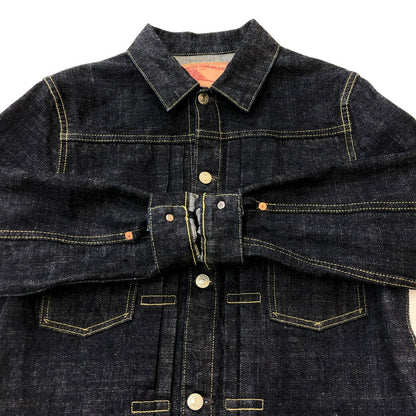 【中古品】【メンズ】 FOB FACTORY エフオービーファクトリー G3 DENIM 2ND JACKET F2378 G3 デニム セカンド ジャケット ライトアウター デニムジャケット Gジャン 145-250313-kk-21-tei サイズ：38 カラー：インディゴ 万代Net店