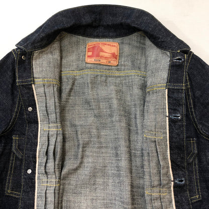 【中古品】【メンズ】 FOB FACTORY エフオービーファクトリー G3 DENIM 2ND JACKET F2378 G3 デニム セカンド ジャケット ライトアウター デニムジャケット Gジャン 145-250313-kk-21-tei サイズ：38 カラー：インディゴ 万代Net店