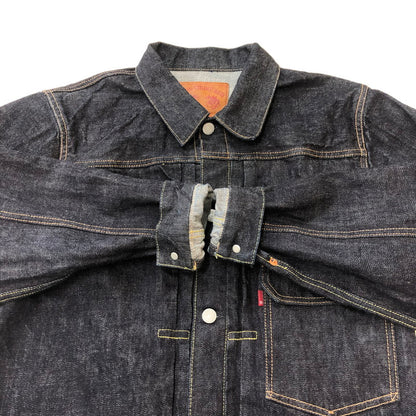 【中古品】【メンズ】 FULLCOUNT フルカウント TYPE 1 DENIM JACKET HEAVY OZ 2107XX-20 タイプワン デニムジャケット ヘビーオンス ライトアウター Gジャン 145-250313-kk-20-tei サイズ：38 カラー：インディゴ 万代Net店