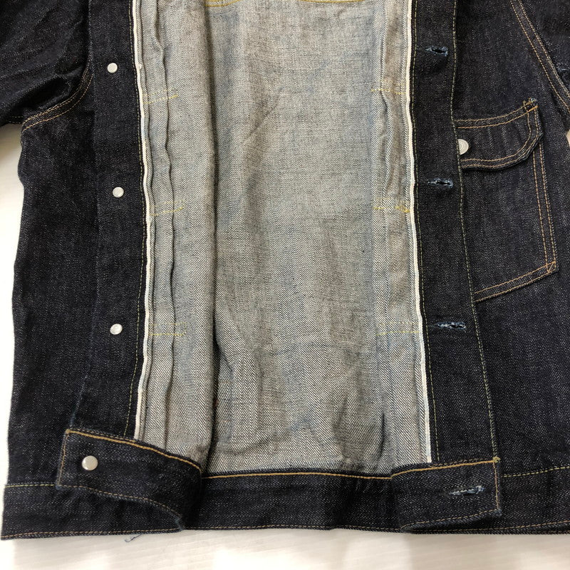 【中古品】【メンズ】 FULLCOUNT フルカウント TYPE 1 DENIM JACKET HEAVY OZ 2107XX-20 タイプワン デニムジャケット ヘビーオンス ライトアウター Gジャン 145-250313-kk-20-tei サイズ：38 カラー：インディゴ 万代Net店