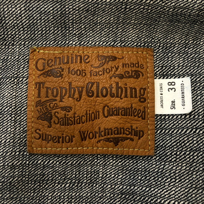 【中古品】【メンズ】  TROPHY CLOTHING トロフィークロージング Lot.2605 DIRT DENIM JACKET ダート デニムジャケット ライトアウター Gジャン 145-250313-kk-26-tei サイズ：38 カラー：インディゴ 万代Net店