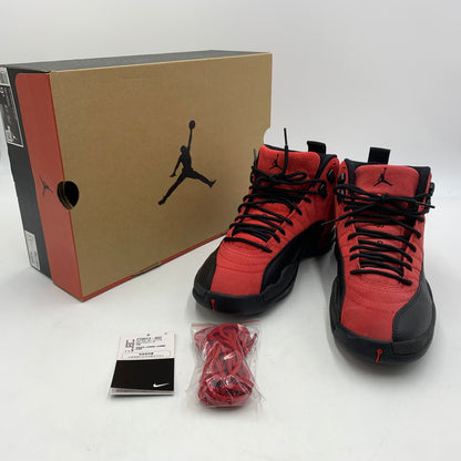 【中古品】【メンズ】 NIKE ナイキ AIR JORDAN 12 RETRO REVERSE FLU GAME CT8013-602 エアジョーダン 12 レトロ リバース フル ゲーム スニーカー 靴 160-260220-ko-01-tei サイズ：27.5cm カラー：レッド 万代Net店