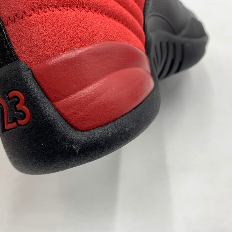 【中古品】【メンズ】 NIKE ナイキ AIR JORDAN 12 RETRO REVERSE FLU GAME CT8013-602 エアジョーダン 12 レトロ リバース フル ゲーム スニーカー 靴 160-260220-ko-01-tei サイズ：27.5cm カラー：レッド 万代Net店