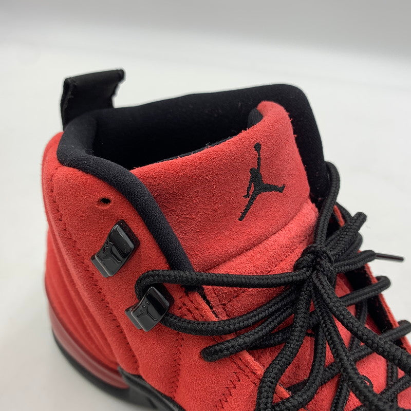 【中古品】【メンズ】 NIKE ナイキ AIR JORDAN 12 RETRO REVERSE FLU GAME CT8013-602 エアジョーダン 12 レトロ リバース フル ゲーム スニーカー 靴 160-260220-ko-01-tei サイズ：27.5cm カラー：レッド 万代Net店