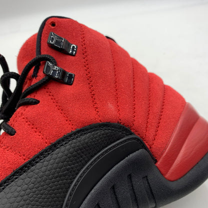 【中古品】【メンズ】 NIKE ナイキ AIR JORDAN 12 RETRO REVERSE FLU GAME CT8013-602 エアジョーダン 12 レトロ リバース フル ゲーム スニーカー 靴 160-260220-ko-01-tei サイズ：27.5cm カラー：レッド 万代Net店