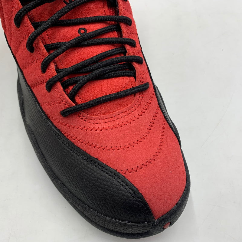 【中古品】【メンズ】 NIKE ナイキ AIR JORDAN 12 RETRO REVERSE FLU GAME CT8013-602 エアジョーダン 12 レトロ リバース フル ゲーム スニーカー 靴 160-260220-ko-01-tei サイズ：27.5cm カラー：レッド 万代Net店