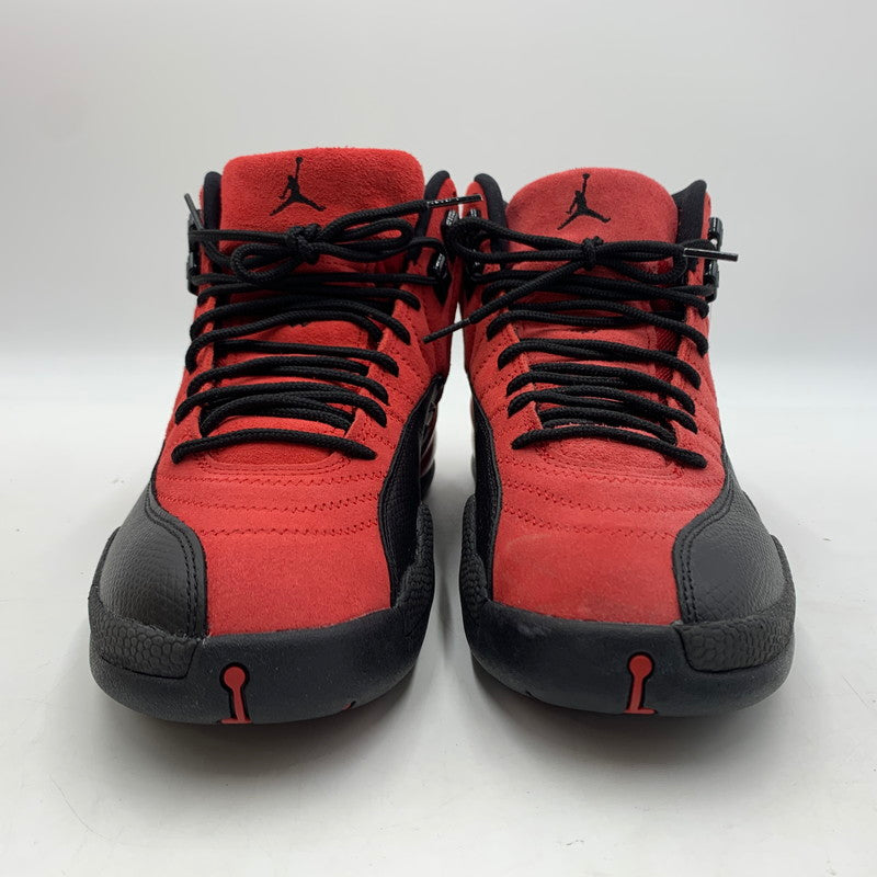 【中古品】【メンズ】 NIKE ナイキ AIR JORDAN 12 RETRO REVERSE FLU GAME CT8013-602 エアジョーダン 12 レトロ リバース フル ゲーム スニーカー 靴 160-260220-ko-01-tei サイズ：27.5cm カラー：レッド 万代Net店