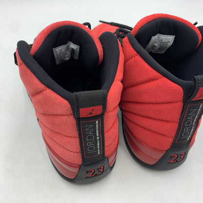 【中古品】【メンズ】 NIKE ナイキ AIR JORDAN 12 RETRO REVERSE FLU GAME CT8013-602 エアジョーダン 12 レトロ リバース フル ゲーム スニーカー 靴 160-260220-ko-01-tei サイズ：27.5cm カラー：レッド 万代Net店