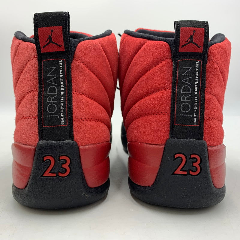 【中古品】【メンズ】 NIKE ナイキ AIR JORDAN 12 RETRO REVERSE FLU GAME CT8013-602 エアジョーダン 12 レトロ リバース フル ゲーム スニーカー 靴 160-260220-ko-01-tei サイズ：27.5cm カラー：レッド 万代Net店
