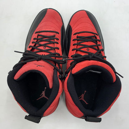 【中古品】【メンズ】 NIKE ナイキ AIR JORDAN 12 RETRO REVERSE FLU GAME CT8013-602 エアジョーダン 12 レトロ リバース フル ゲーム スニーカー 靴 160-260220-ko-01-tei サイズ：27.5cm カラー：レッド 万代Net店