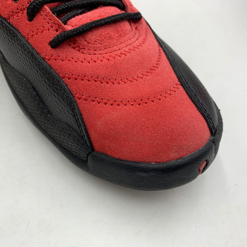 【中古品】【メンズ】 NIKE ナイキ AIR JORDAN 12 RETRO REVERSE FLU GAME CT8013-602 エアジョーダン 12 レトロ リバース フル ゲーム スニーカー 靴 160-260220-ko-01-tei サイズ：27.5cm カラー：レッド 万代Net店