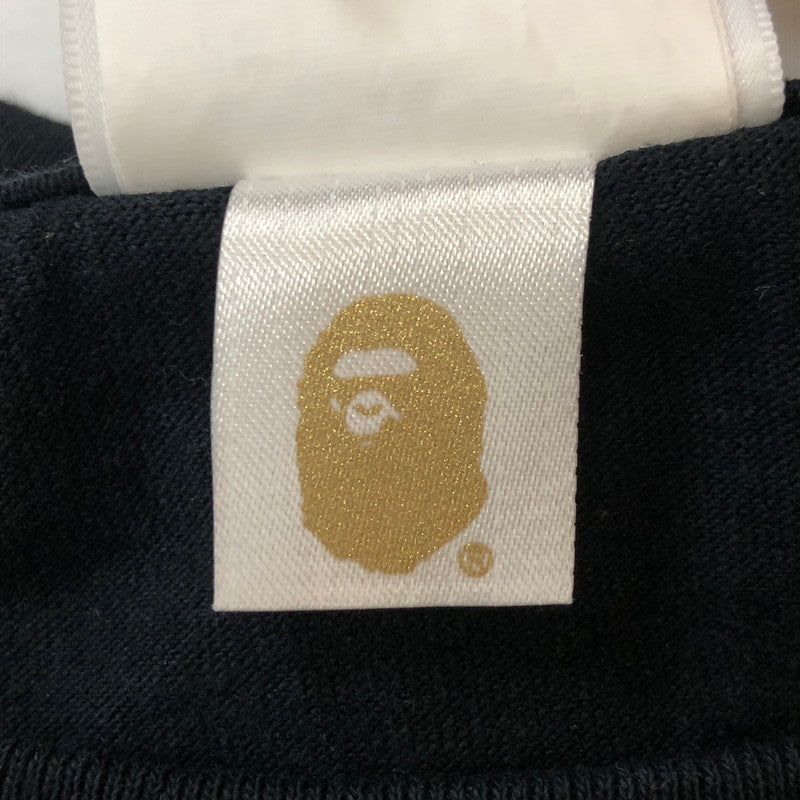 【中古品】【メンズ】 A BATHING APE アベイシングエイプ × BIG SEAN ビッグ・ショーン 別注 コラボ 21SS DETROIT 2 TEE デトロイト2 Tシャツ 半袖 トップス 142-250313-kk-10-tei サイズ：XL カラー：ブラック 万代Net店