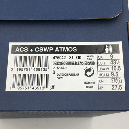 【中古品】【メンズ】 SALOMON サロモン × ATMOS アトモス 別注 コラボ ACS + CSWP 475042 エーシーエス プラス ローカットスニーカー 靴 162-250621-kk-11-tei カラー：DELICIOSO/ERMINE/BLEACHED SAND 万代Net店