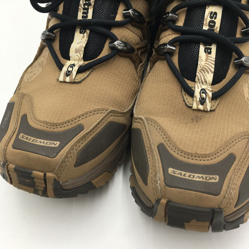 【中古品】【メンズ】 SALOMON サロモン × ATMOS アトモス 別注 コラボ ACS + CSWP 475042 エーシーエス プラス ローカットスニーカー 靴 162-250621-kk-11-tei カラー：DELICIOSO/ERMINE/BLEACHED SAND 万代Net店
