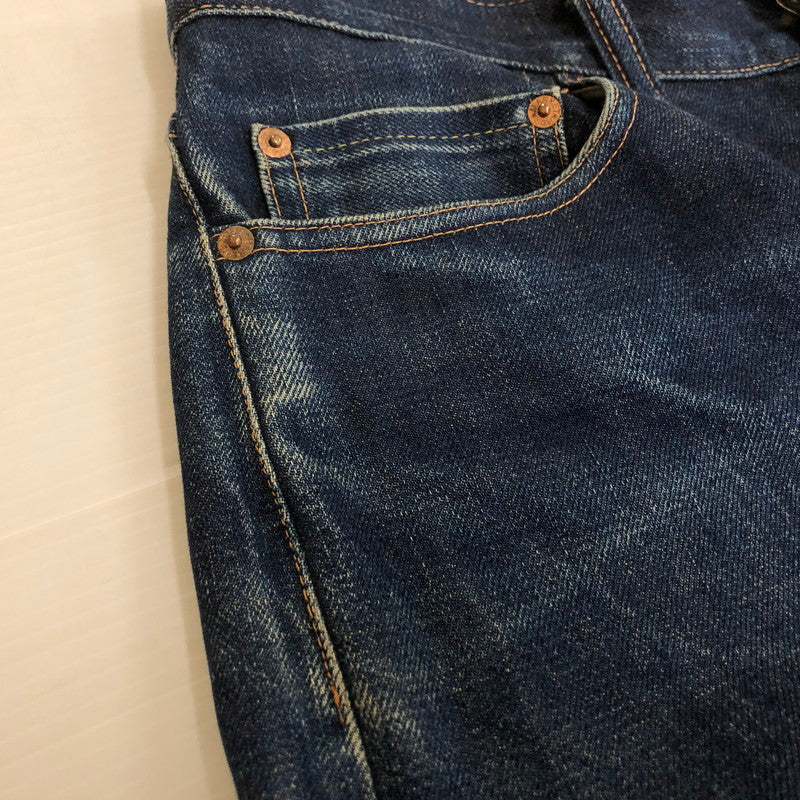 【現状渡し品】【メンズ】 HOLLYWOOD RANCH MARKET ハリウッドランチマーケット DENIM PANTS デニム パンツ ボトムス ジーンズ 156-251118-ts-22-tei サイズ：33 カラー：インディゴ 万代Net店