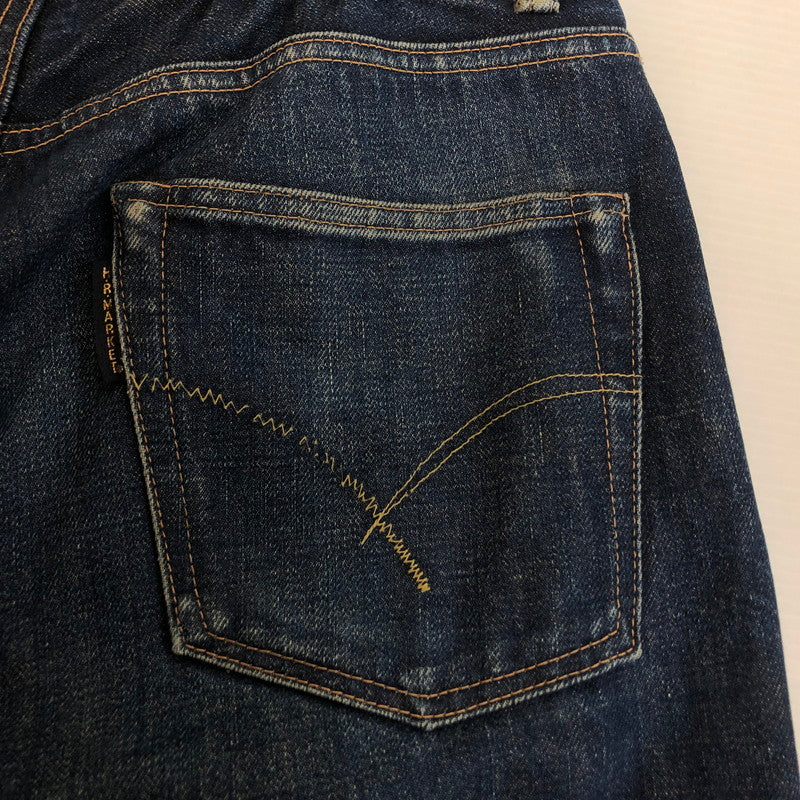 【現状渡し品】【メンズ】 HOLLYWOOD RANCH MARKET ハリウッドランチマーケット DENIM PANTS デニム パンツ ボトムス ジーンズ 156-251118-ts-22-tei サイズ：33 カラー：インディゴ 万代Net店