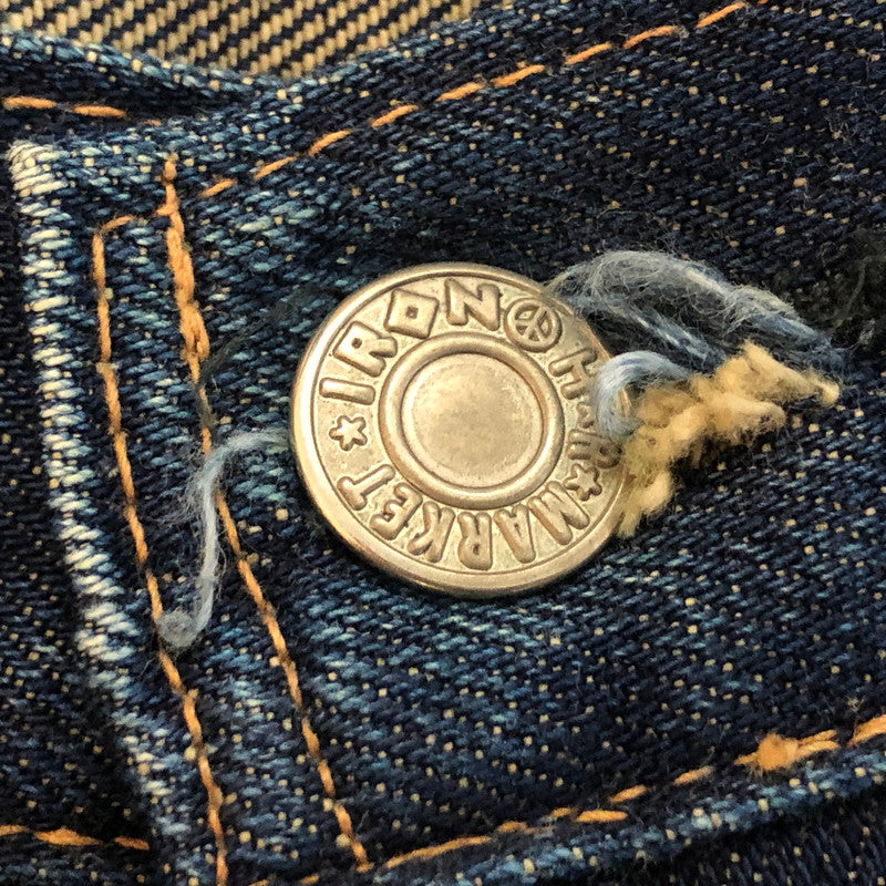 【現状渡し品】【メンズ】 HOLLYWOOD RANCH MARKET ハリウッドランチマーケット DENIM PANTS デニム パンツ ボトムス ジーンズ 156-251118-ts-22-tei サイズ：33 カラー：インディゴ 万代Net店