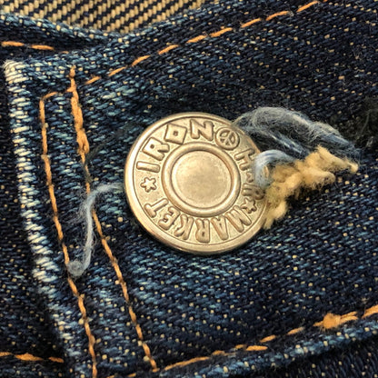 【現状渡し品】【メンズ】 HOLLYWOOD RANCH MARKET ハリウッドランチマーケット DENIM PANTS デニム パンツ ボトムス ジーンズ 156-251118-ts-22-tei サイズ：33 カラー：インディゴ 万代Net店