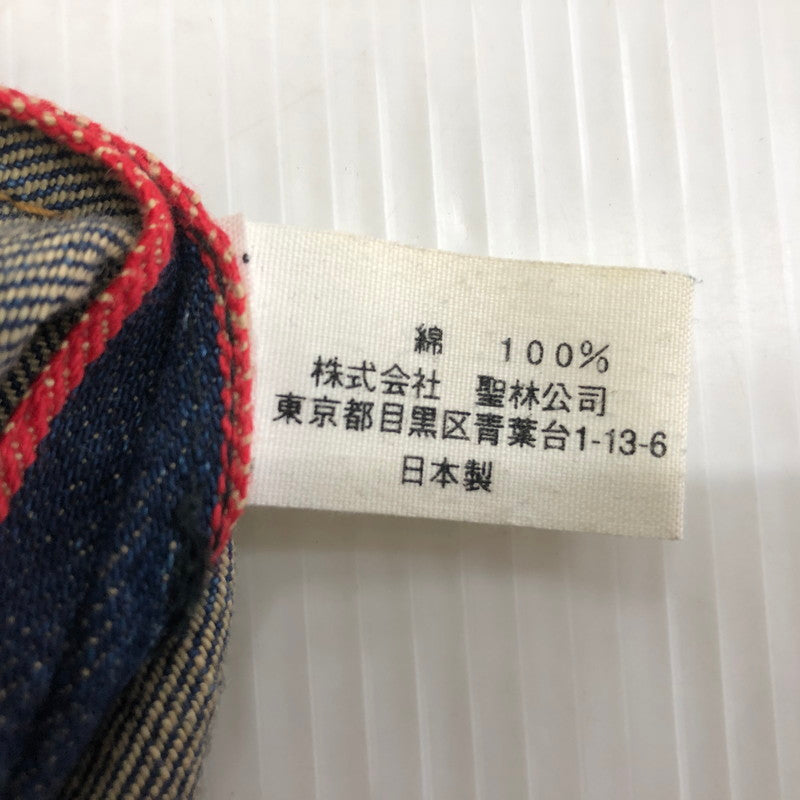 【現状渡し品】【メンズ】 HOLLYWOOD RANCH MARKET ハリウッドランチマーケット DENIM PANTS デニム パンツ ボトムス ジーンズ 156-251118-ts-22-tei サイズ：33 カラー：インディゴ 万代Net店